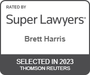 Rated By Super Lawyers | Brett Harris | Selected In 2023 | Thomson Reuters